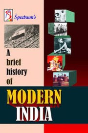 A Brief History of Modern India (Spectrum) by Rajiv Ahir